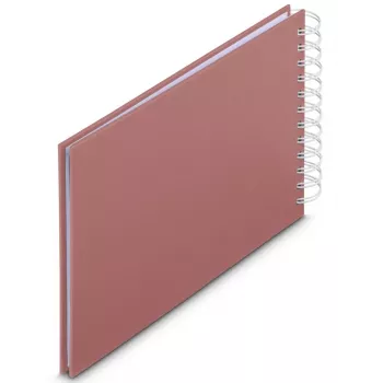 Hama 00009854 fotoalbums Sarkans 50 lapas Spirāliesējums