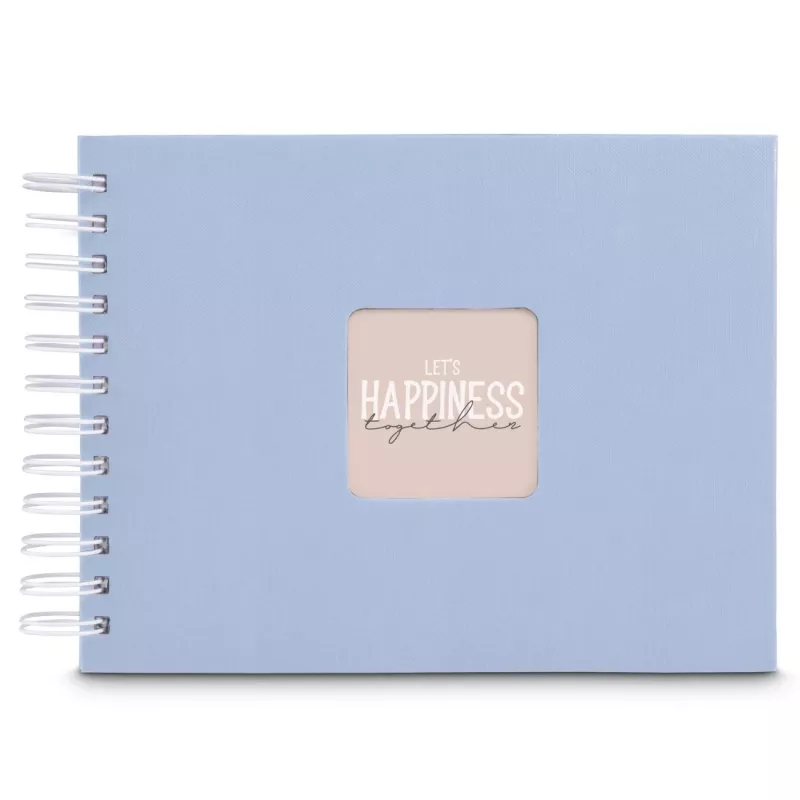 Hama 00009860 fotoalbums zils 50 loksnes spirāles iesējums