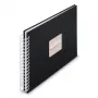 Hama 00009831 fotoalbums Melns 50 loksnes 10 x 15 Spirālveida iesējums