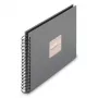 Hama 00009840 fotoalbums Pelēks 100 loksnes 10 x 15 Spirāles iesējums