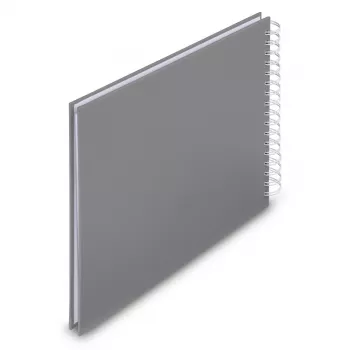 Hama 00009837 fotoalbums Pelēks 50 lapas 10 x 15 Spirāles iesējums