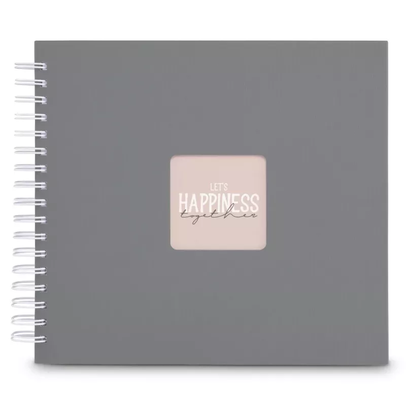 Hama 00009837 fotoalbums Pelēks 50 lapas 10 x 15 Spirāles iesējums