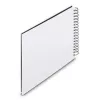 Hama 00009846 fotoalbums balts 100 lapām 10 x 15 spirāles iesējums