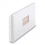 Hama 00009843 fotoalbums balts 50 loksnes 10 x 15 spirāles iesējums