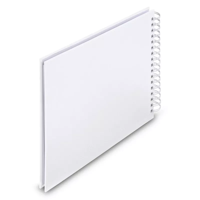 Hama 00009843 fotoalbums balts 50 loksnes 10 x 15 spirāles iesējums
