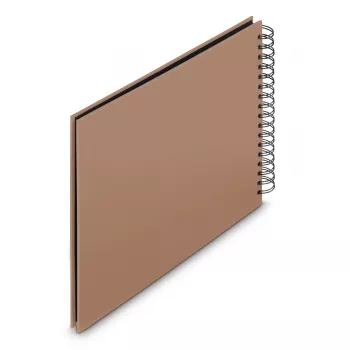 Hama 00009852 foto albums brūns 100 loksnes spirāles iesējums