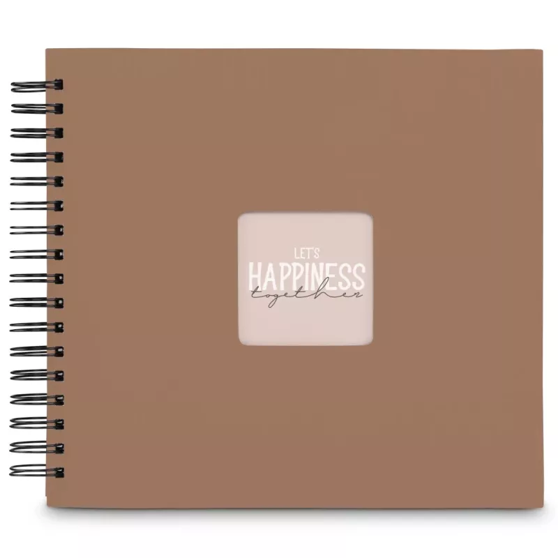 Hama 00009852 foto albums brūns 100 loksnes spirāles iesējums