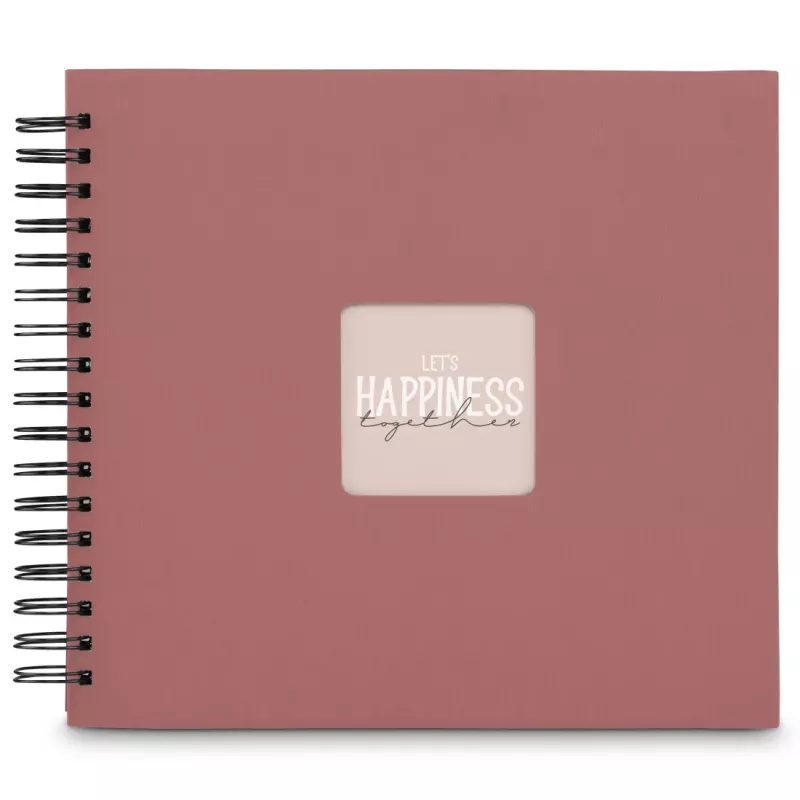 Hama 00009858 fotoalbums Sarkans 100 loksnes Spirāles iesējums