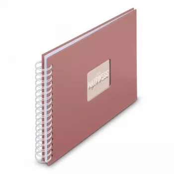 Hama 00009855 fotoalbums Terakota 50 loksnes 10 x 15 Spirāles iesējums
