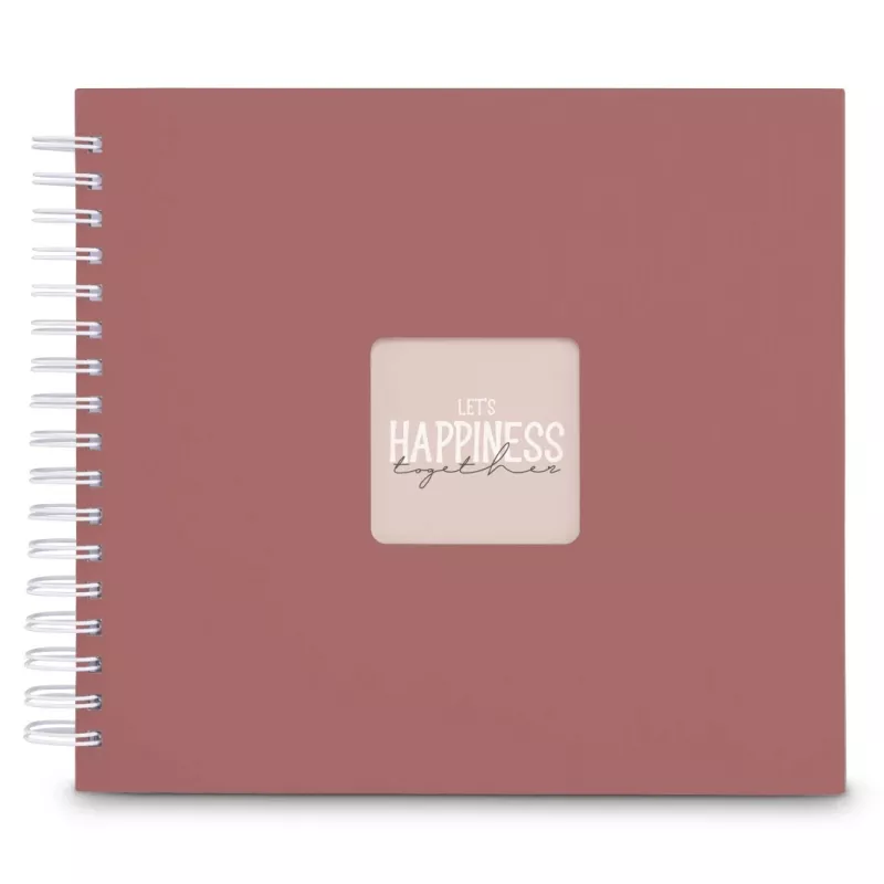 Hama 00009855 fotoalbums Terakota 50 loksnes 10 x 15 Spirāles iesējums