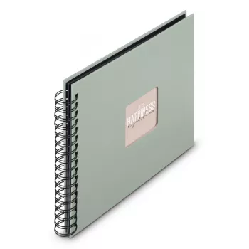 Hama 00009870 fotoalbums zaļš 100 loksnes spirāliesējums