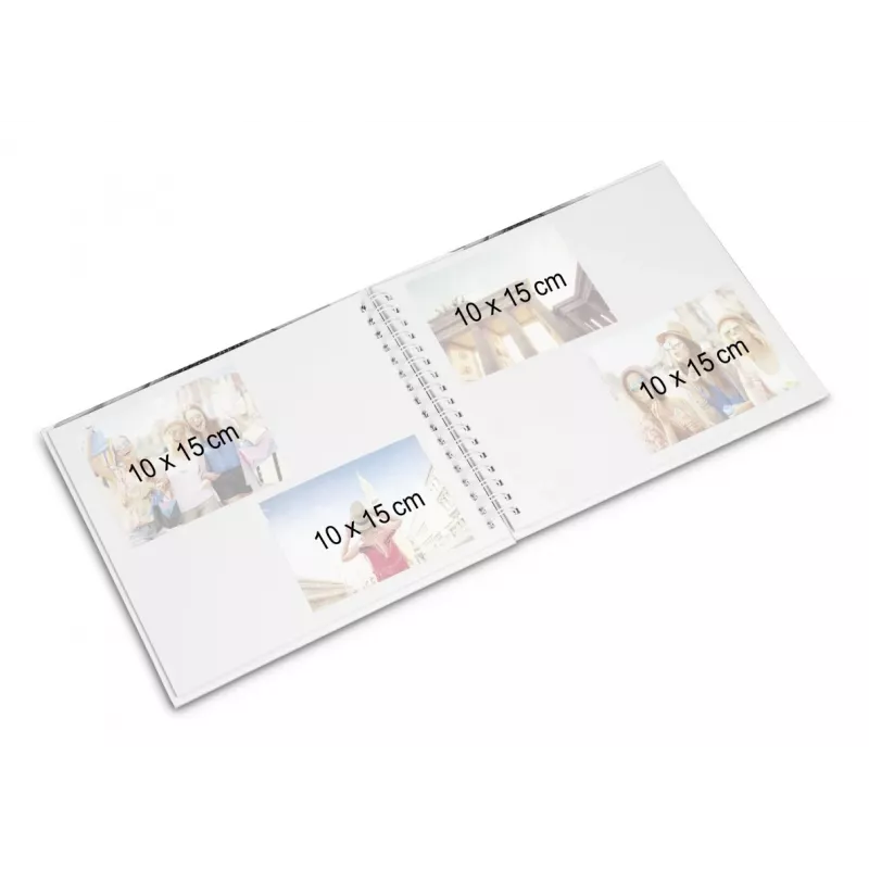 Hama Fine Art fotoalbums Sage 100 lapas 10 x 15 cm Spirālveida iesējums