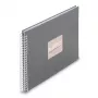 Hama Fine Art foto albums Pelēks 300 loksnes 10 x 15 cm Spirālveida iesējums