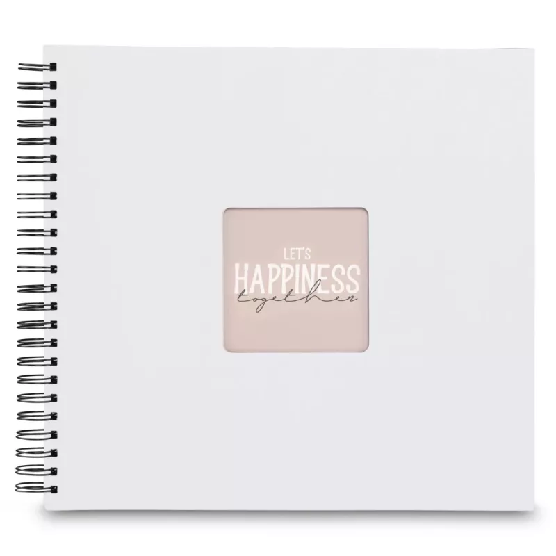 Hama 00009847 fotoalbums, balts, 300 loksnes, 10 x 15, spirāles iesējums