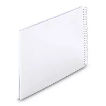Hama Fine Art fotoalbums balts 300 loksnes 10 x 15 cm spirāliesējums