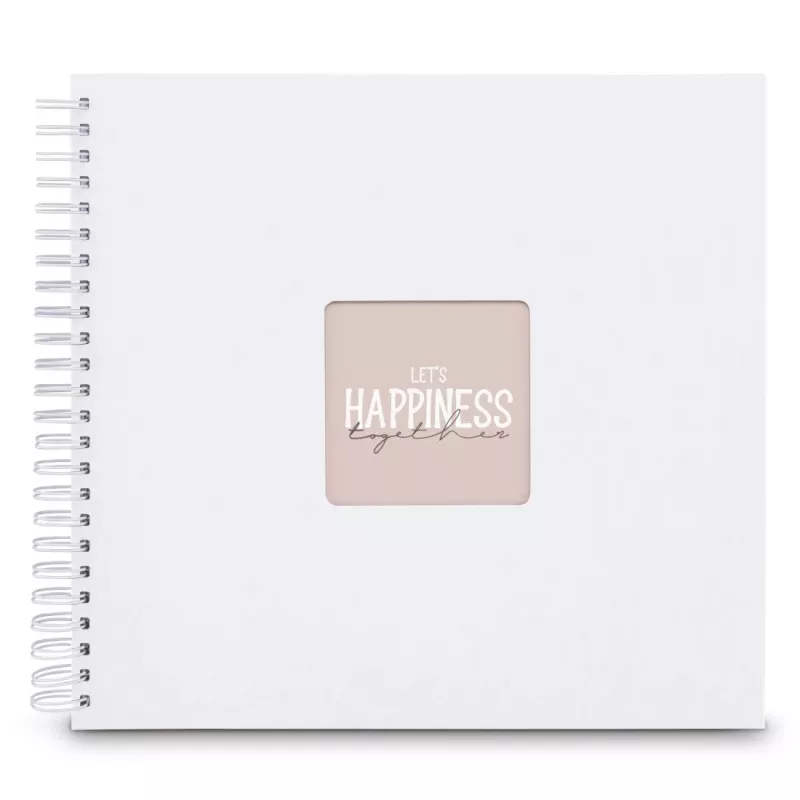 Hama Fine Art fotoalbums balts 300 loksnes 10 x 15 cm spirāliesējums