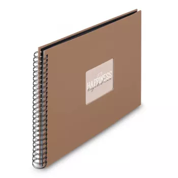 Hama 00009853 fotoalbums brūns 300 lapas spirāles iesējums