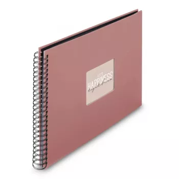 Hama 00009859 fotoalbums sarkans 300 loksnes spirāles iesējums