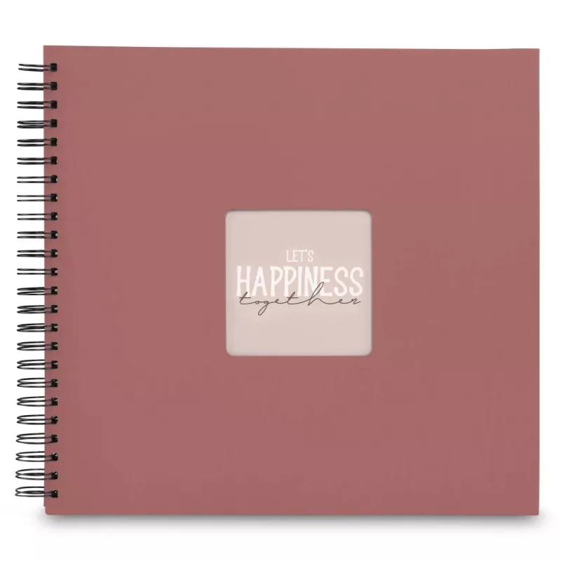 Hama 00009859 fotoalbums sarkans 300 loksnes spirāles iesējums