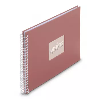 Hama Fine Art fotoalbums Terracotta 300 lapas 10 x 15 cm spirālsējums