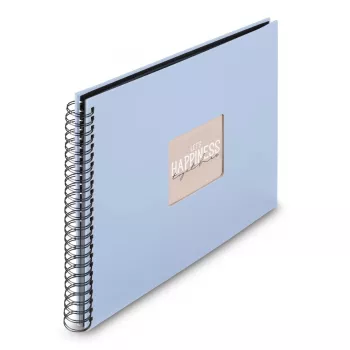 Hama 00009865 fotoalbums zils 300 loksnēm spirālveida iesējums