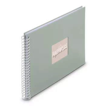 Hama Fine Art fotoalbums Sage 300 loksnēm 10 x 15 cm spirāles iesējums
