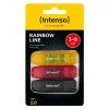 USB zibatmiņa Intenso 8GB USB-A 2.0 Rainbow Line