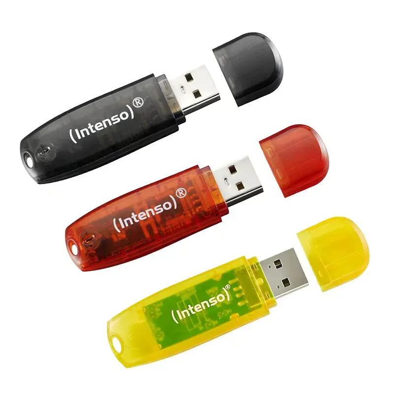USB zibatmiņa Intenso 8GB USB-A 2.0 Rainbow Line