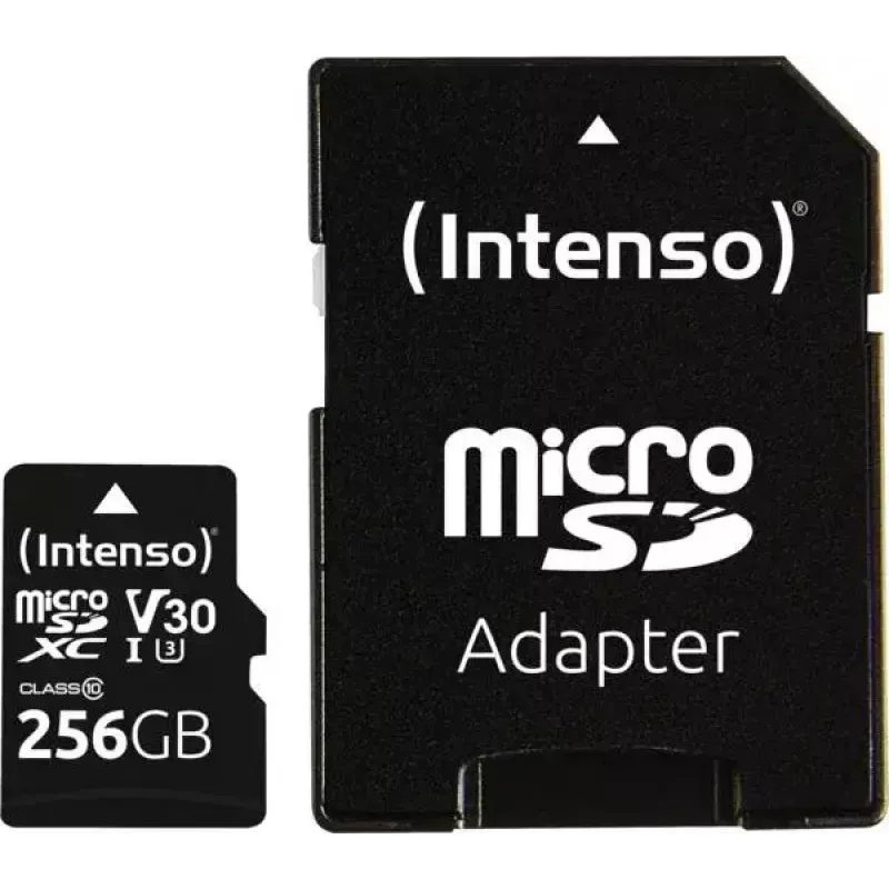 Atmiņas karte Intenso 3433492 256GB MicroSDXC UHS-I