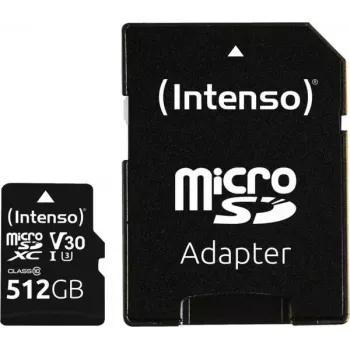 MicroSDXC karte Intenso 512 GB UHS-I Class 10 3433493
