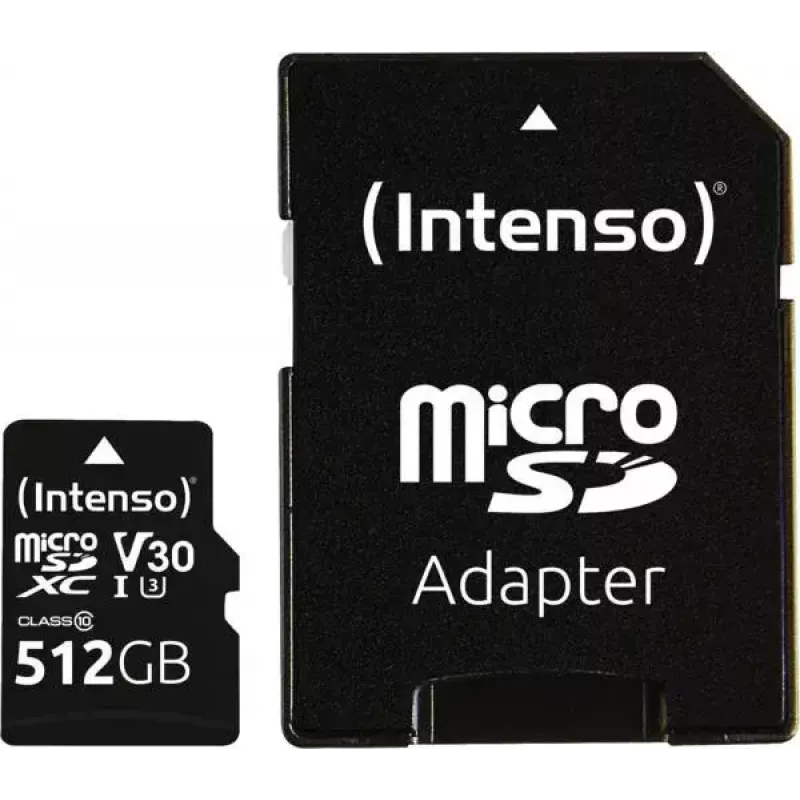 MicroSDXC karte Intenso 512 GB UHS-I Class 10 3433493