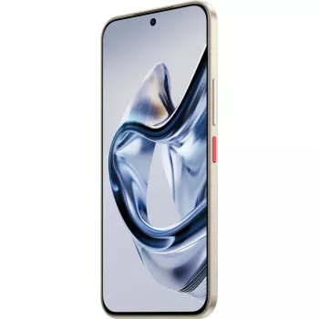 Mobilais telefons NUBIA AIR 5G — 6,78 collu 1224×2720, Unisoc T8300 2,2 GHz, 20 GB RAM, 256 GB, 5000 mAh, 50 MP aizmugurējā kamera, Divas SIM kartes, Android 15, Smilšu krāsa