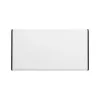 Maizes kaste Brabantia 236785 taisnstūra balta tērauda 465x250x187 mm