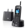 DECT tālrunis Motorola O201 zvanītāja ID melns bezvadu klausule