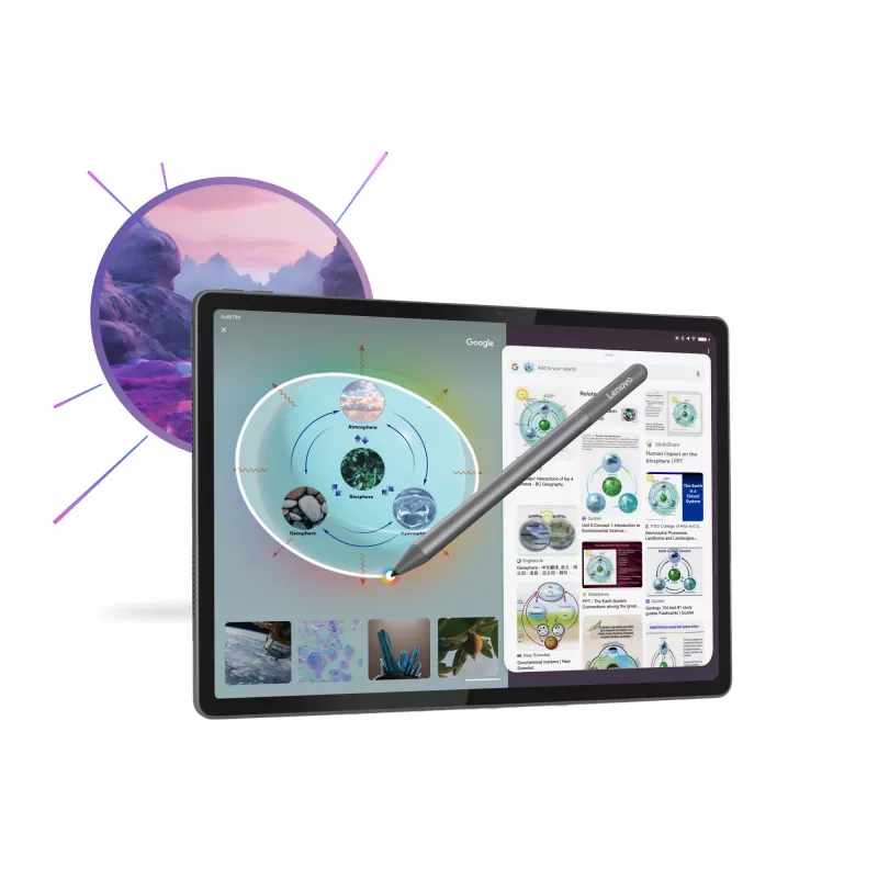 Lenovo Idea Tab Plus Mediatek 256 GB 30,7 cm (12,1 collu) 8 GB Wi-Fi 5 (802.11ac) Android 15 Pelēks