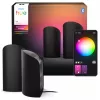 Sienas izgaismošanas lampa Philips Hue Play — LED 1035 lm, daudzkrāsu, melna, alumīnijs/sintētika, 100–240 V