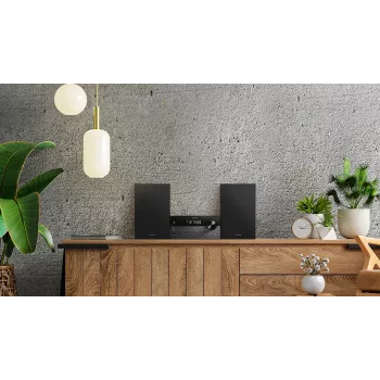 Philips TAM4505M2/12 mājas audio sistēma Mājas audio mikro sistēma 80 W Melna, tumši pelēka