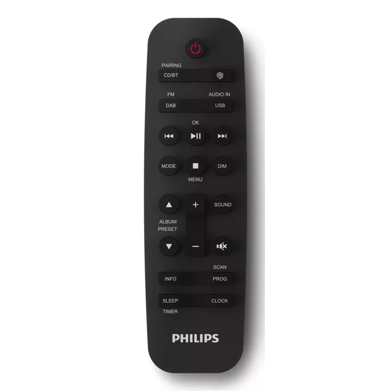 Philips TAM4505M2/12 mājas audio sistēma Mājas audio mikro sistēma 80 W Melna, tumši pelēka