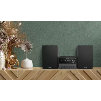 Philips 3000 series TAM3505M2/12 mājas audio sistēma Home audio micro system 20 W melna