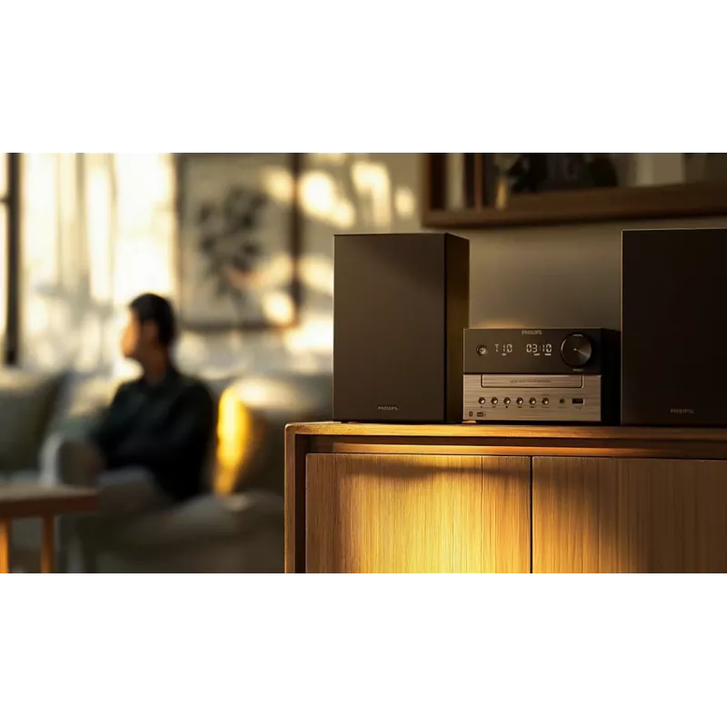 Philips 3000 series TAM3505M2/12 mājas audio sistēma Home audio micro system 20 W melna