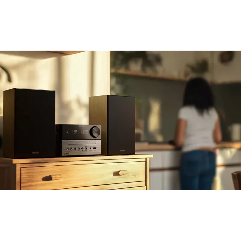 Philips 3000 series TAM3505M2/12 mājas audio sistēma Home audio micro system 20 W melna