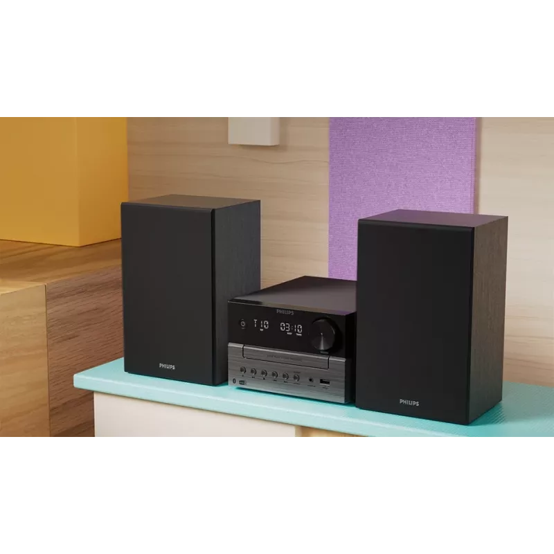 Philips 3000 series TAM3505M2/12 mājas audio sistēma Home audio micro system 20 W melna