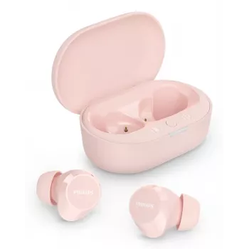 Philips TAT1209PK/00 austiņas/austiņu komplekts True Wireless Stereo (TWS) Ievietojamās Zvani/Mūzika Bluetooth Rozā