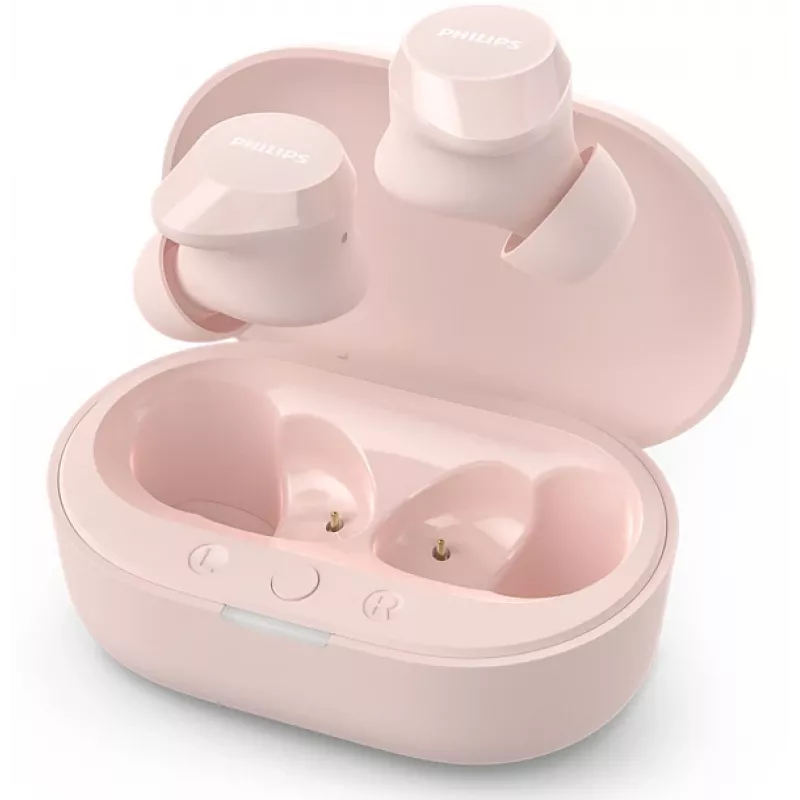 Philips TAT1209PK/00 austiņas/austiņu komplekts True Wireless Stereo (TWS) Ievietojamās Zvani/Mūzika Bluetooth Rozā