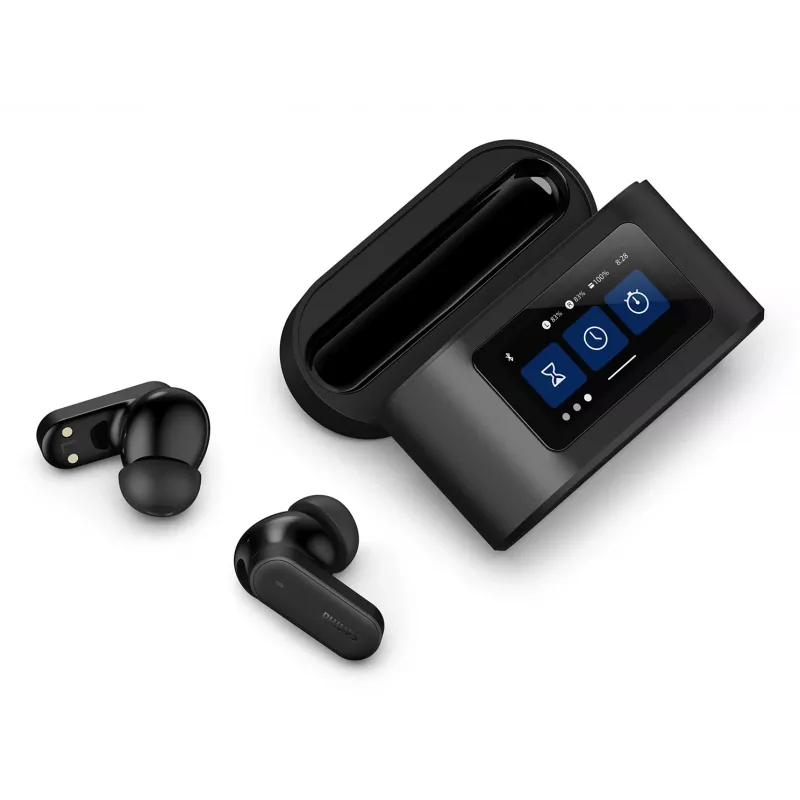 Austiņas Philips TAT6000BK/00 True Wireless Stereo (TWS) Bluetooth Iekšauss, 20–20000 Hz, 10 m, Melnas
