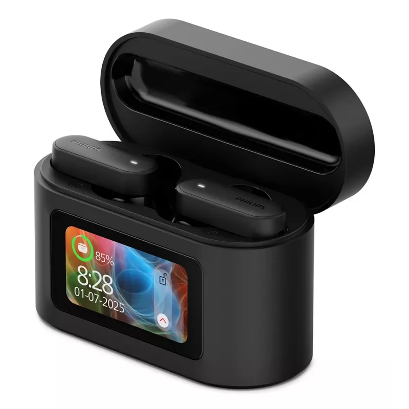 Austiņas Philips TAT6000BK/00 True Wireless Stereo (TWS) Bluetooth Iekšauss, 20–20000 Hz, 10 m, Melnas