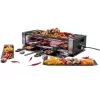 Raclette grils Unold Delice Basic 1200 W 8 personām Melns Nerūsējošais tērauds