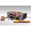Raclette grils Unold Delice Basic 1200 W 8 personām Melns Nerūsējošais tērauds