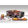 Raclette grils Unold Delice Basic 1200 W 8 personām Melns Nerūsējošais tērauds