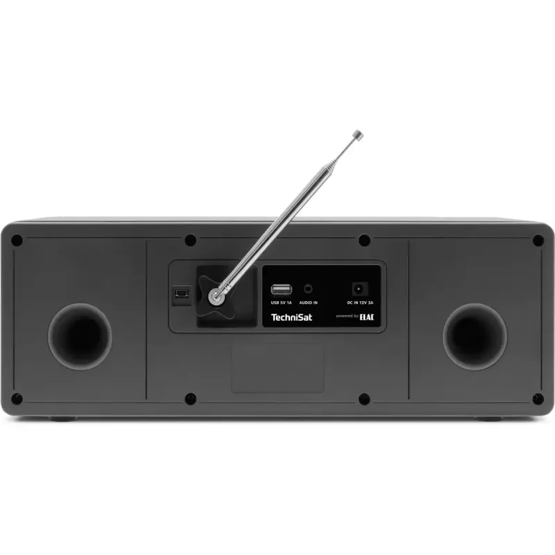 Digitālais radio TechniSat DIGITRADIO 3 VOICE melns sudrabains